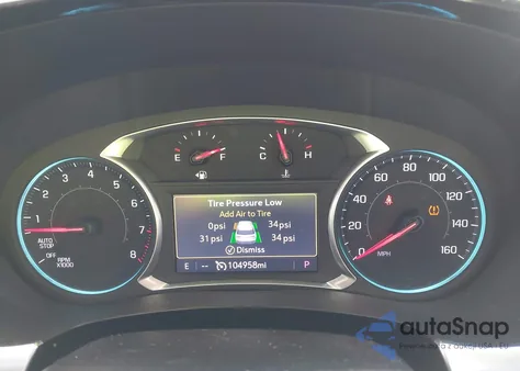 2020 Chevrolet Traverse Awd Rs из США, поврежденный, VIN 1GNEVJKW1LJ178780